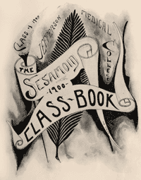 Emblem from the 1900 JMC yearbook, the Sesamoid
